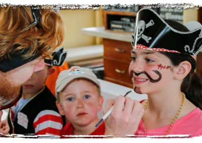 Pirate Face Painting